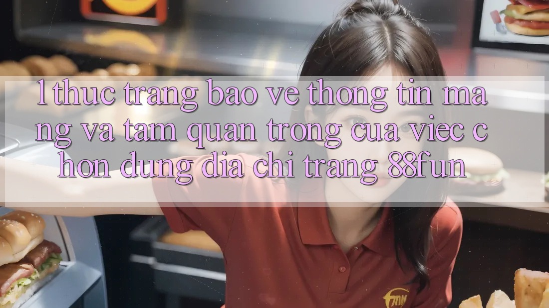 1. Thực Trạng Bảo vệ thông tin Mạng Và Tầm Quan Trọng Của Việc Chọn Đúng Địa chỉ trang 88fun