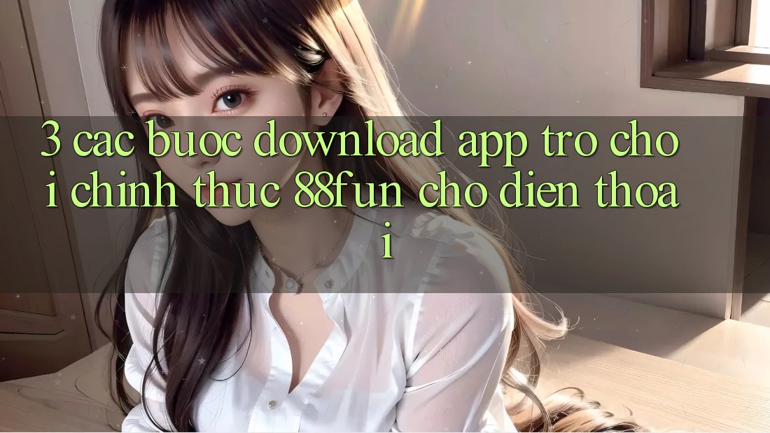 3. Các bước Download App Trò chơi Chính Thức 88fun Cho Điện Thoại