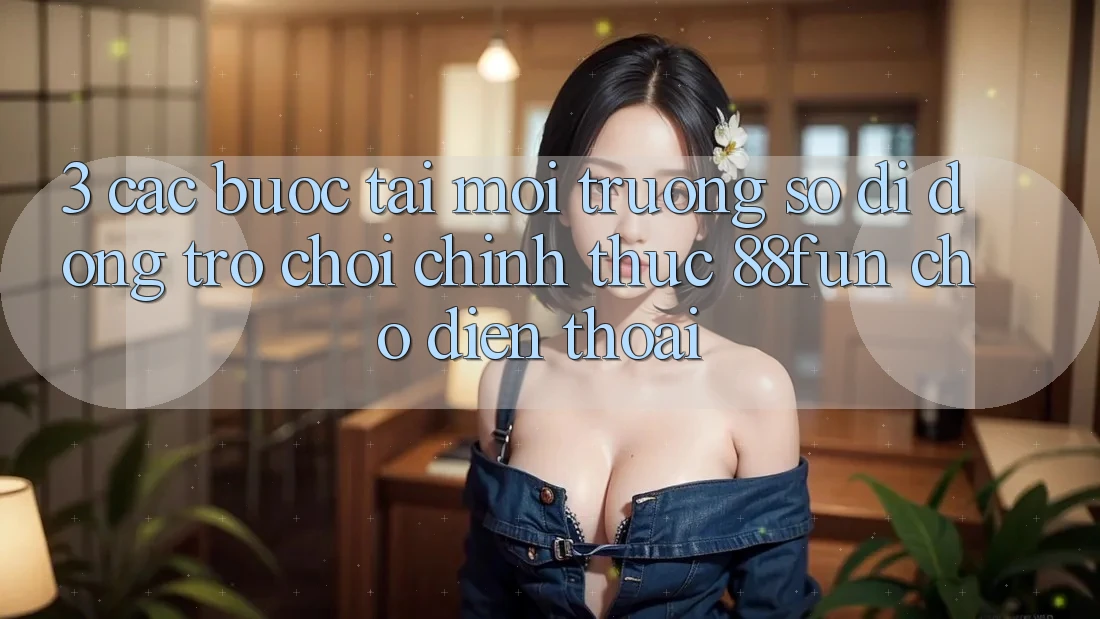 3. Các bước Tải Môi trường số di động Trò chơi Chính Thức 88fun Cho Điện Thoại