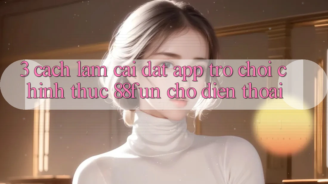 3. Cách làm Cài đặt App Trò chơi Chính Thức 88fun Cho Điện Thoại 3. Cách làm Cài đặt App Trò chơi Chính Thức 88fun Cho Điện Thoại