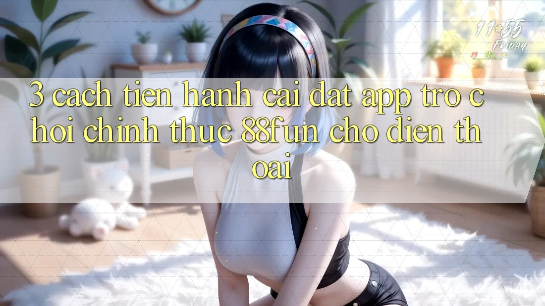 3. Cách tiến hành Cài đặt App Trò chơi Chính Thức 88fun Cho Điện Thoại