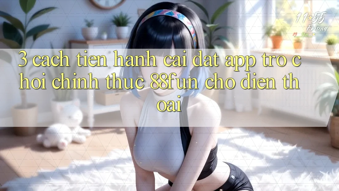 3. Cách tiến hành Cài đặt App Trò chơi Chính Thức 88fun Cho Điện Thoại