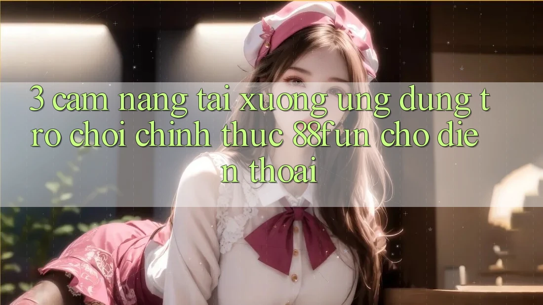 3. Cẩm nang Tải xuống Ứng dụng Trò chơi Chính Thức 88fun Cho Điện Thoại