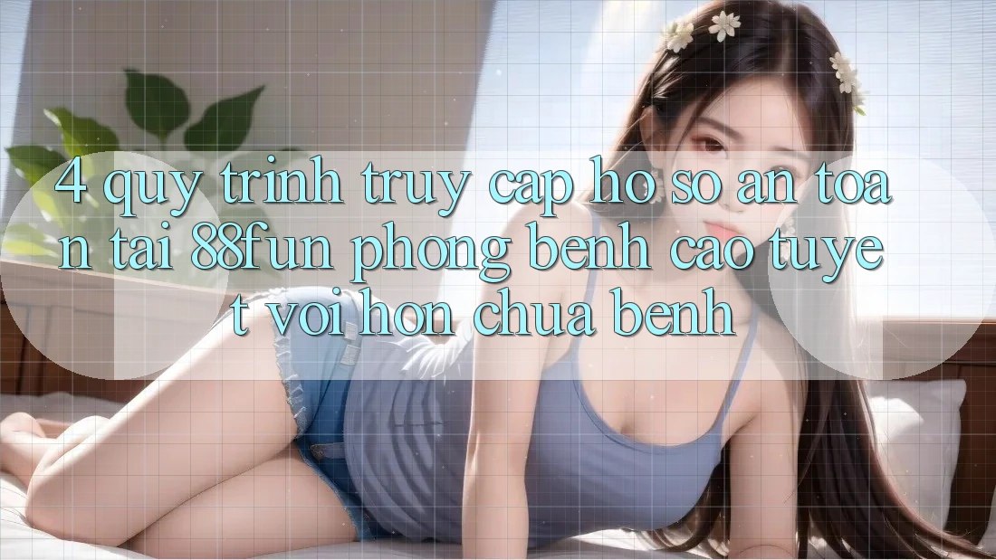 4. Quy Trình Truy cập hồ sơ An Toàn Tại 88fun: Phòng Bệnh Cao tuyệt vời hơn Chữa Bệnh