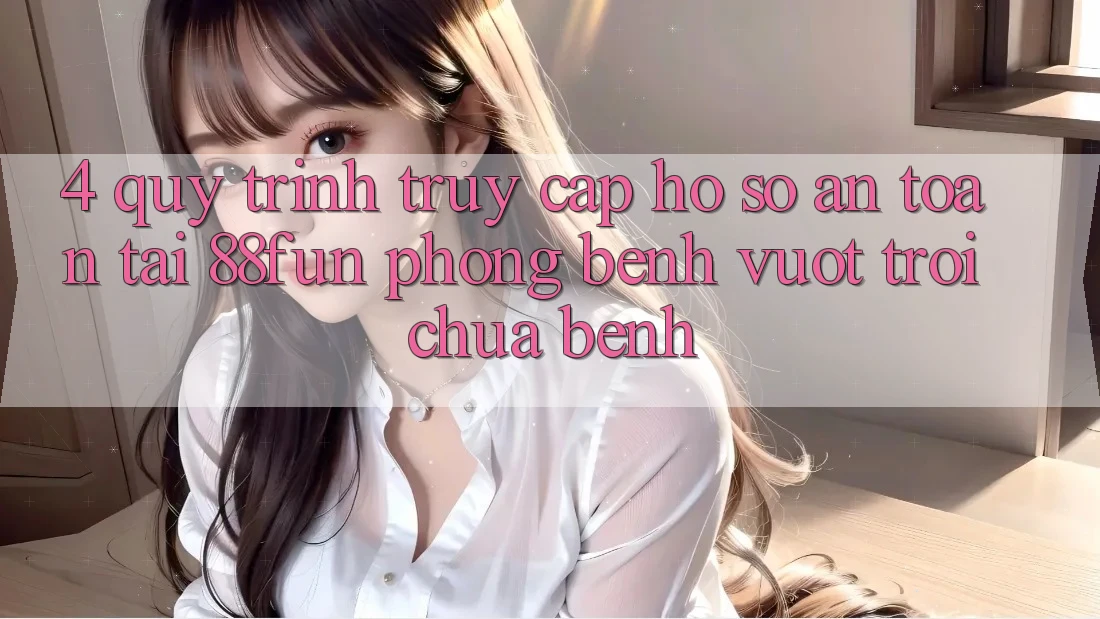 4. Quy Trình Truy cập hồ sơ An Toàn Tại 88fun: Phòng Bệnh Vượt trội Chữa Bệnh