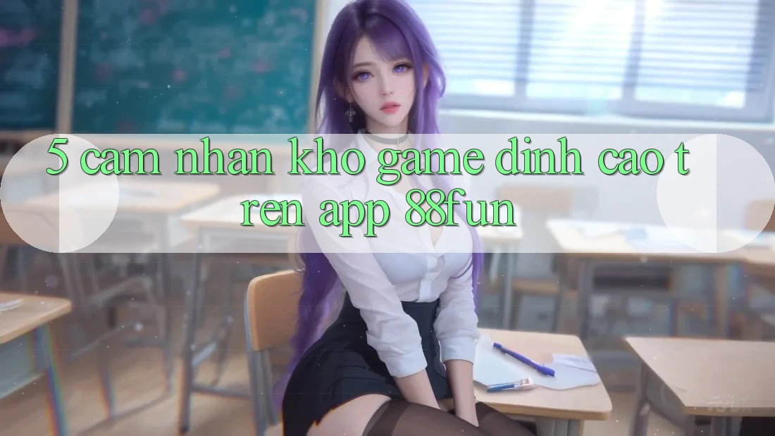 5. Cảm nhận Kho Game Đỉnh Cao Trên App 88fun 5. Cảm nhận Kho Game Đỉnh Cao Trên App 88fun
