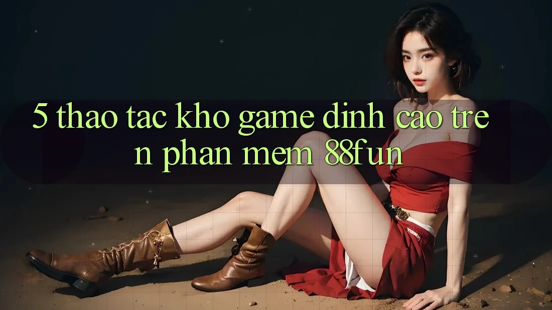 5. Thao tác Kho Game Đỉnh cao Trên Phần mềm 88fun