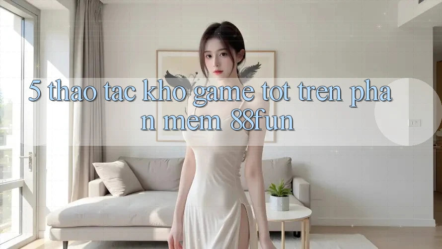 5. Thao tác Kho Game Tốt Trên Phần mềm 88fun