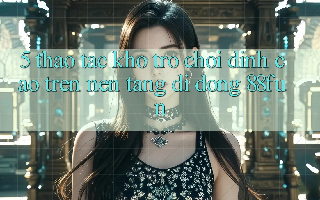 5. Thao tác Kho Trò chơi Đỉnh Cao Trên Nền tảng di động 88fun