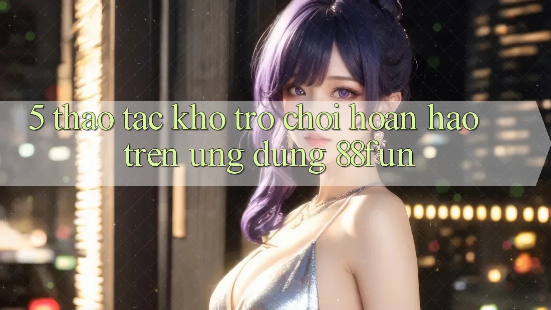 5. Thao tác Kho Trò chơi Hoàn hảo Trên Ứng dụng 88fun
