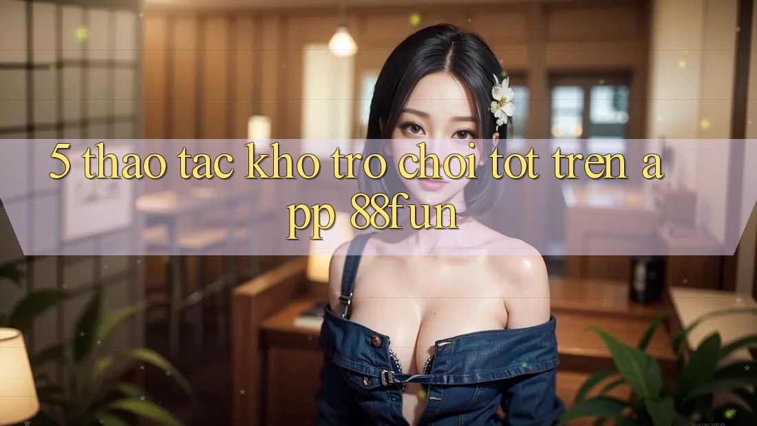 5. Thao tác Kho Trò chơi Tốt Trên App 88fun