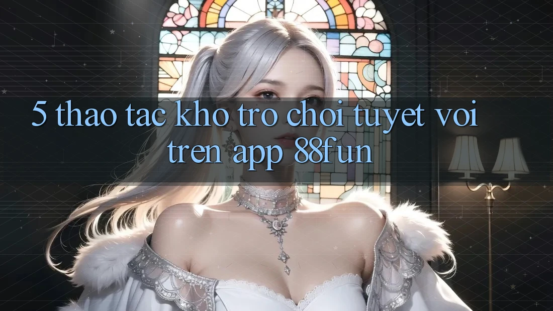 5. Thao tác Kho Trò chơi Tuyệt vời Trên App 88fun