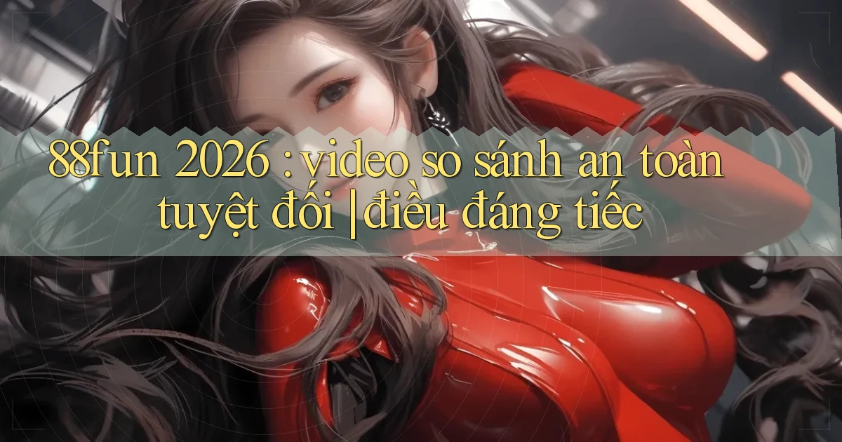 88fun 2026 video so sánh an toàn tuyệt đối điều đáng tiếc