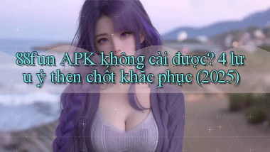 88fun APK không cài được 4 lưu ý then chốt khắc phục (2025)