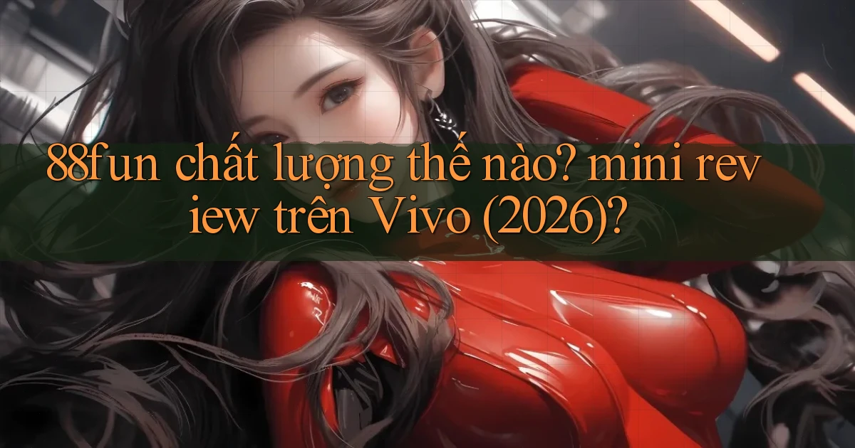 88fun chất lượng thế nào mini review trên Vivo (2026)