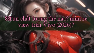 88fun chất lượng thế nào mini review trên Vivo (2026)