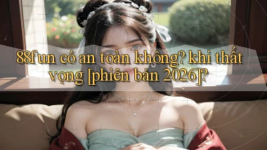 88fun có an toàn không khi thất vọng [phiên bản 2026]