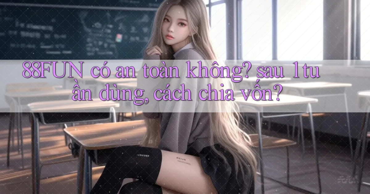 88FUN có an toàn không sau 1 tuần dùng, cách chia vốn