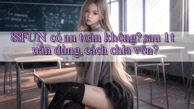 88FUN có an toàn không sau 1 tuần dùng, cách chia vốn
