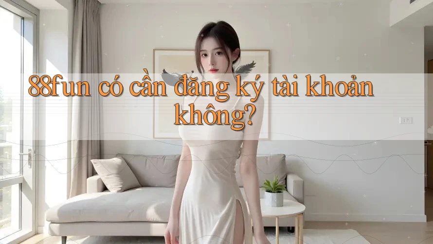 88fun có cần đăng ký tài khoản không?