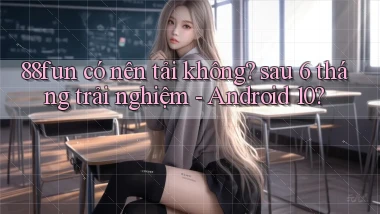 88fun có nên tải không sau 6 tháng trải nghiệm   Android 10