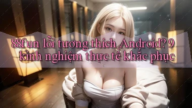 88fun lỗi tương thích Android 9 kinh nghiệm thực tế khắc phục