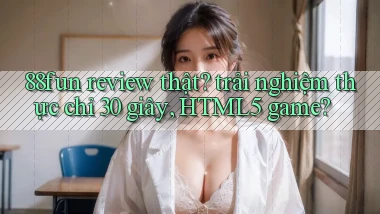 88fun review thật trải nghiệm thực chỉ 30 giây, HTML5 game