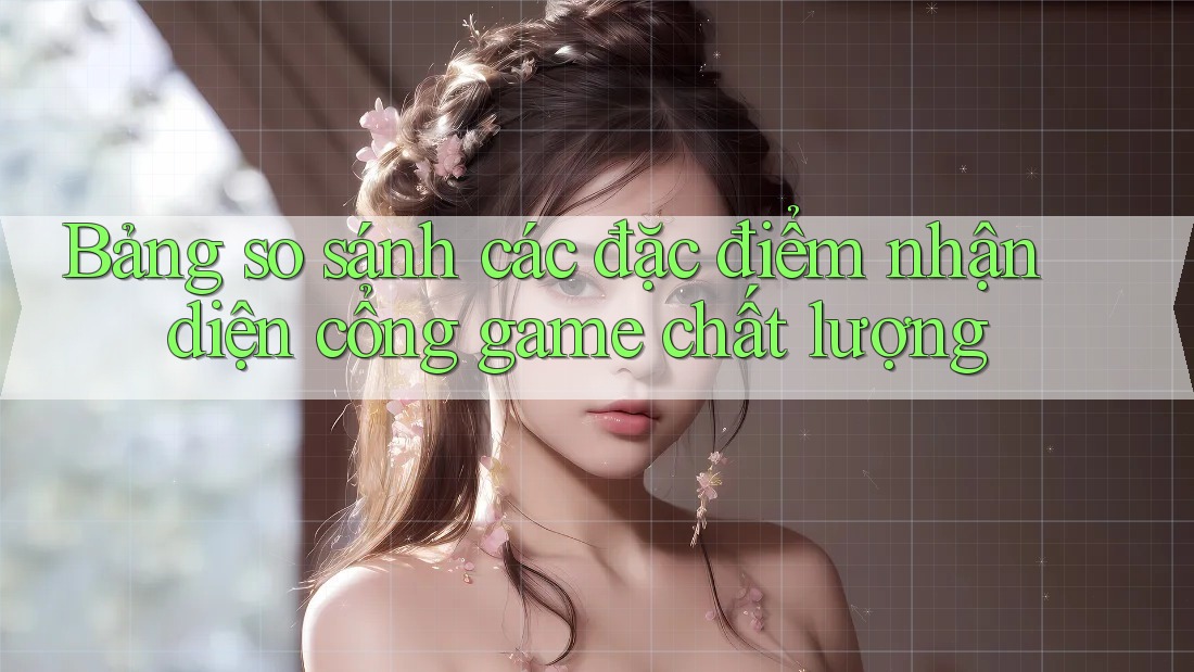 Bảng so sánh các đặc điểm nhận diện cổng game chất lượng