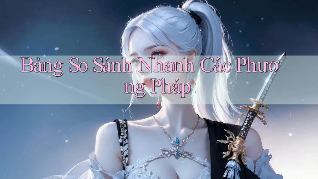 Bảng So Sánh Nhanh Các Phương Pháp