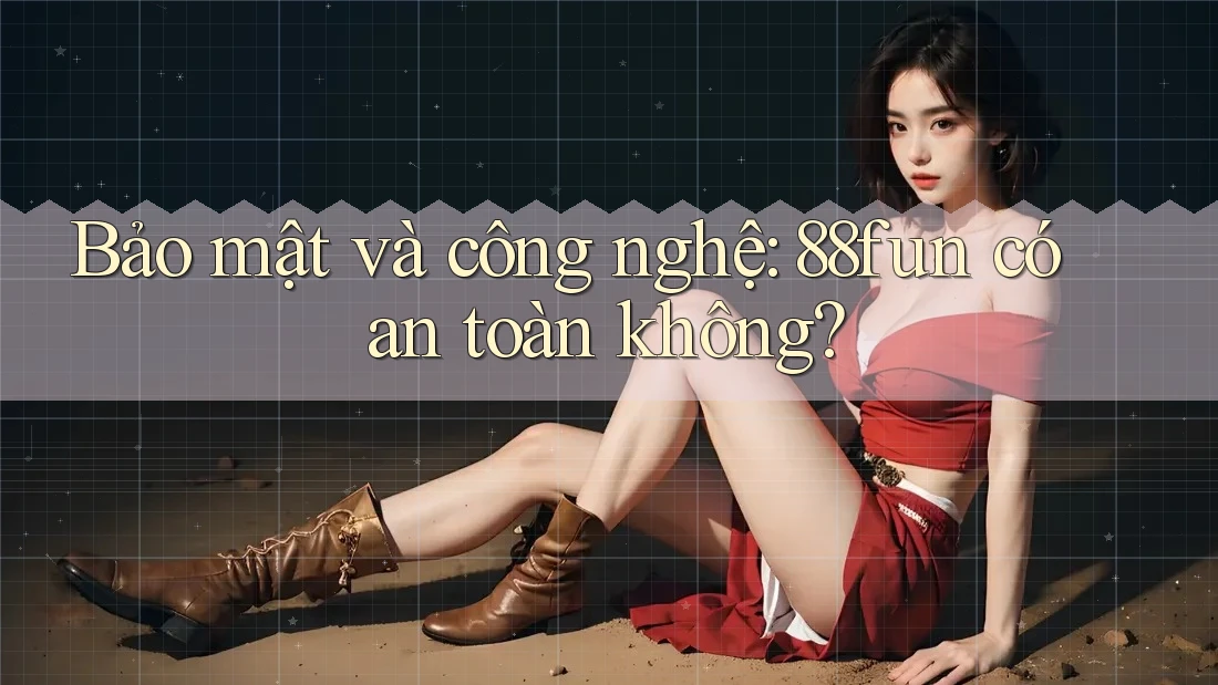 Bảo mật và công nghệ: 88fun có an toàn không?