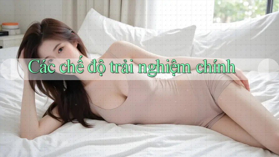 Các chế độ trải nghiệm chính Các chế độ trải nghiệm chính