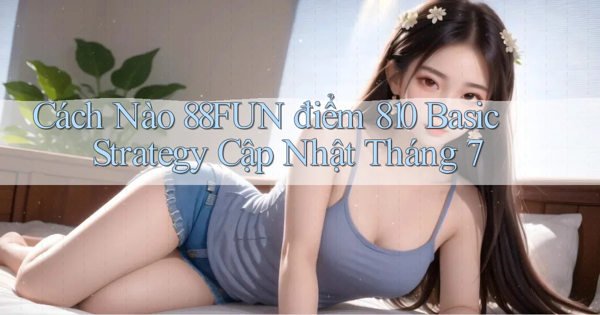 Cách nào 88fun điểm 810   basic strategy   cập nhật tháng 7