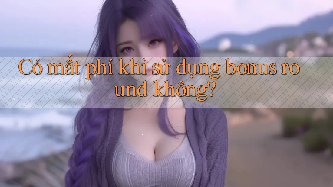 Có mất phí khi sử dụng bonus round không?