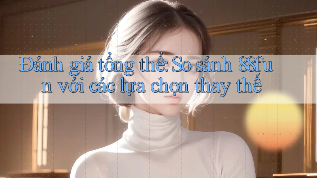 Đánh giá tổng thể: So sánh 88fun với các lựa chọn thay thế Đánh giá tổng thể: So sánh 88fun với các lựa chọn thay thế