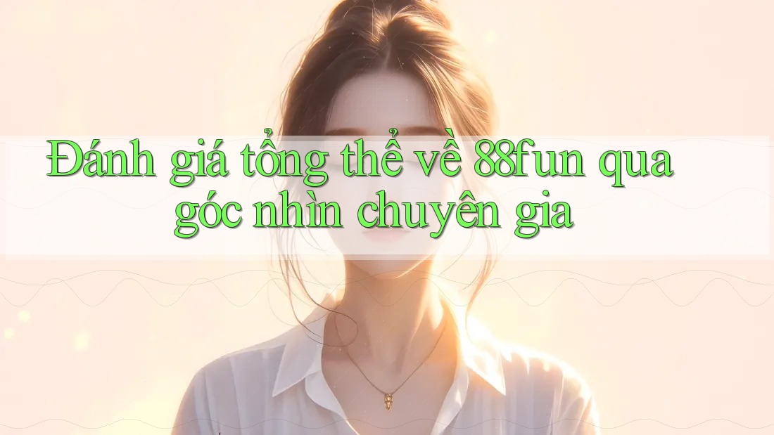 Đánh giá tổng thể về 88fun qua góc nhìn chuyên gia