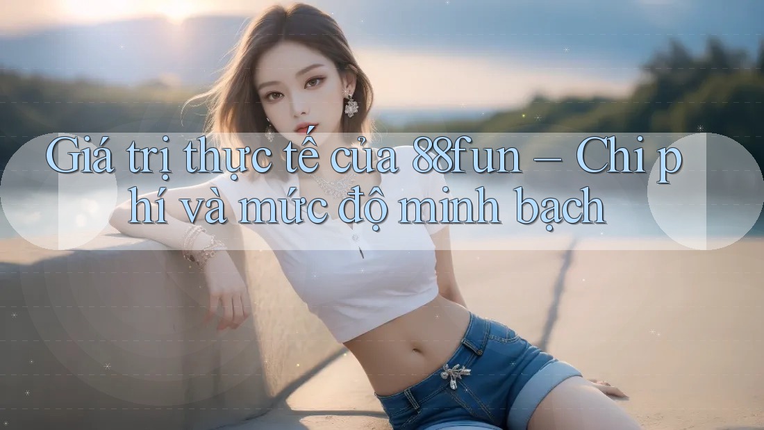 Giá trị thực tế của 88fun – Chi phí và mức độ minh bạch