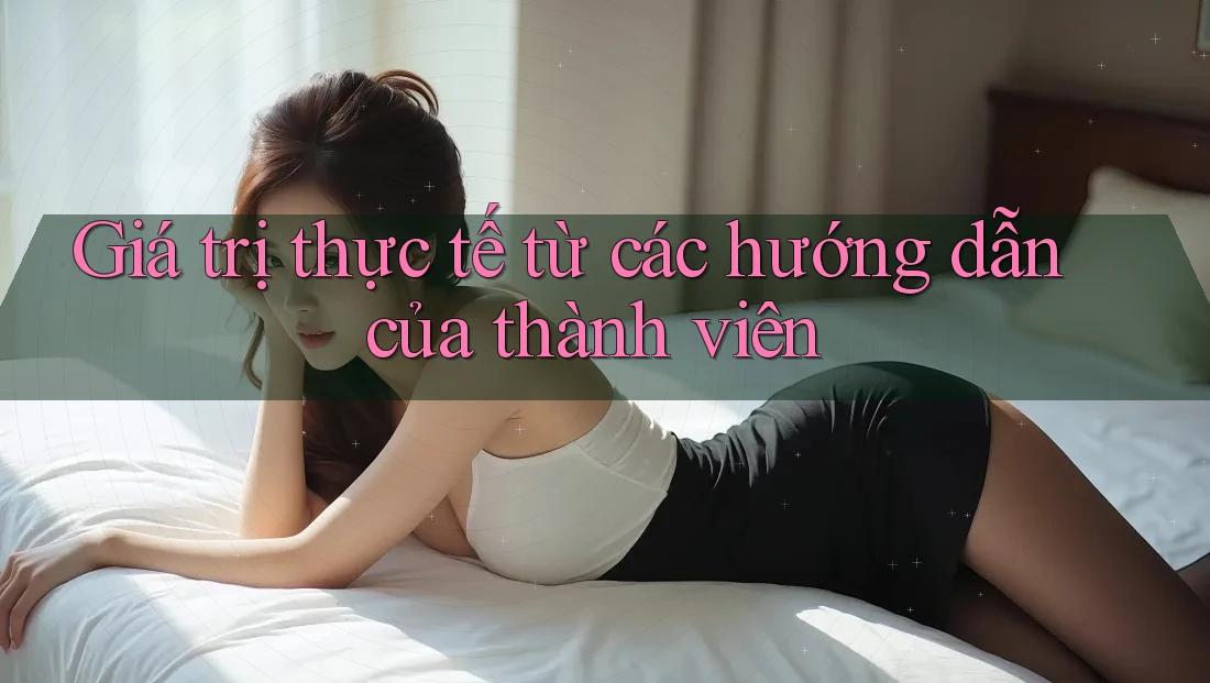Giá trị thực tế từ các hướng dẫn của thành viên