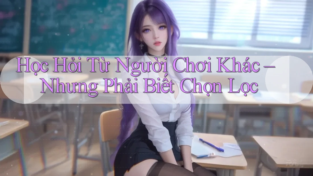 Học Hỏi Từ Người Chơi Khác – Nhưng Phải Biết Chọn Lọc