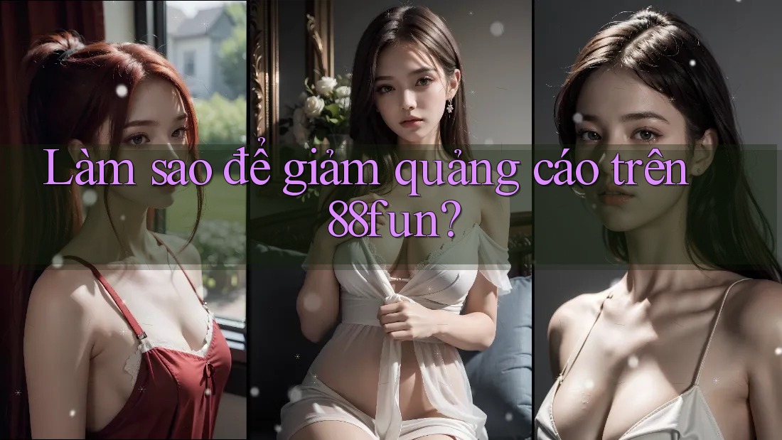 Làm sao để giảm quảng cáo trên 88fun?