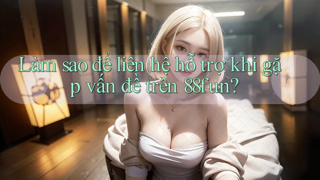 Làm sao để liên hệ hỗ trợ khi gặp vấn đề trên 88fun?