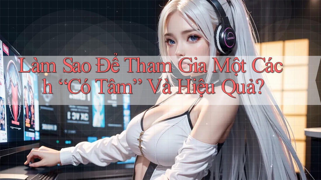Làm Sao Để Tham Gia Một Cách “Có Tâm” Và Hiệu Quả?