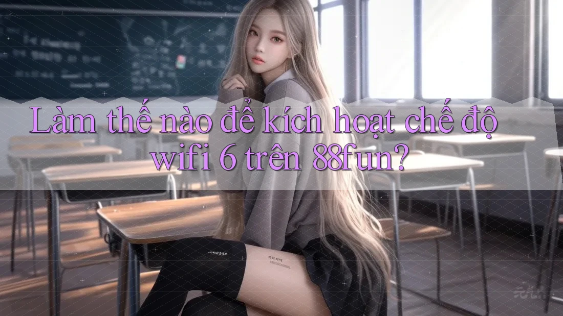 Làm thế nào để kích hoạt chế độ wifi 6 trên 88fun? Làm thế nào để kích hoạt chế độ wifi 6 trên 88fun?