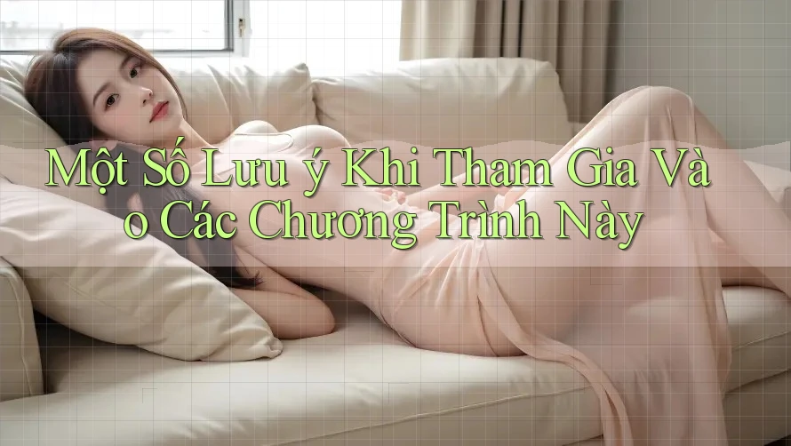 Một Số Lưu ý Khi Tham Gia Vào Các Chương Trình Này Một Số Lưu ý Khi Tham Gia Vào Các Chương Trình Này