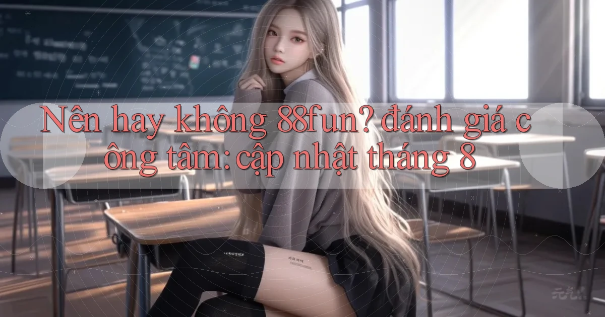 Nên hay không 88fun đánh giá công tâm cập nhật tháng 8