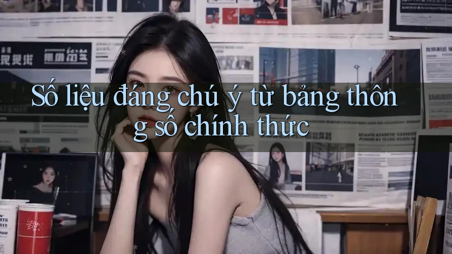 Số liệu đáng chú ý từ bảng thông số chính thức