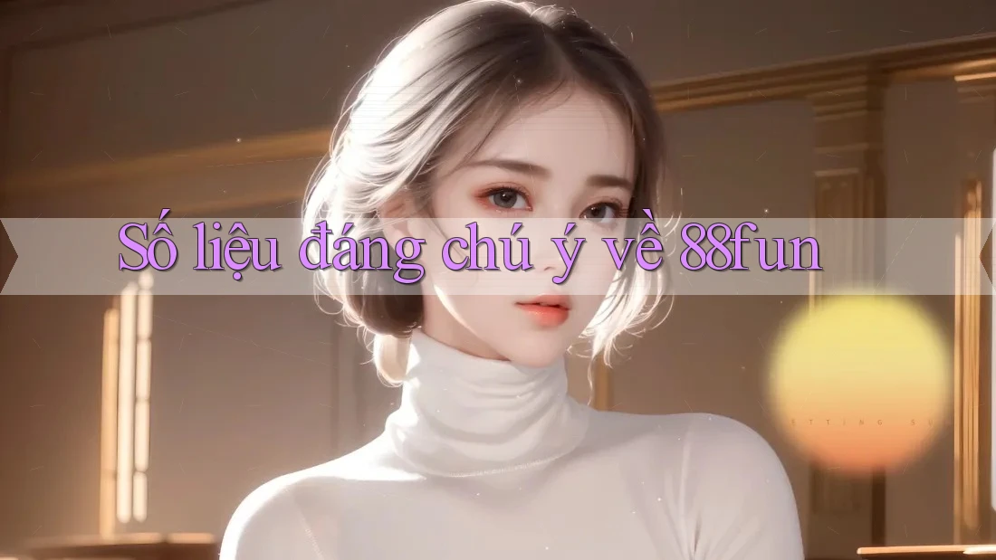 Số liệu đáng chú ý về 88fun
