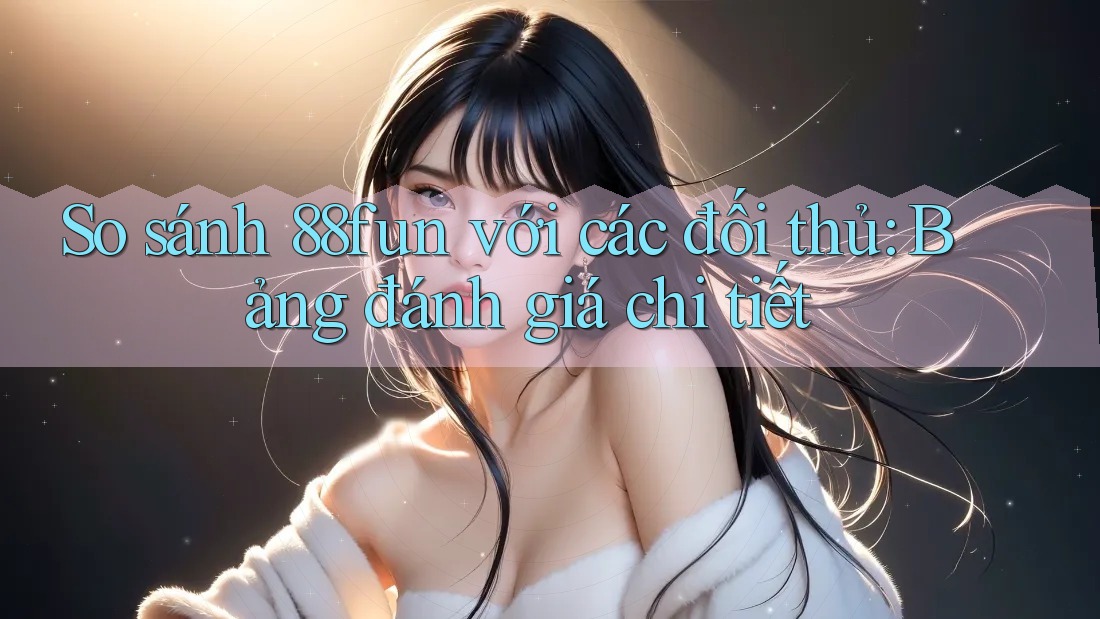 So sánh 88fun với các đối thủ: Bảng đánh giá chi tiết