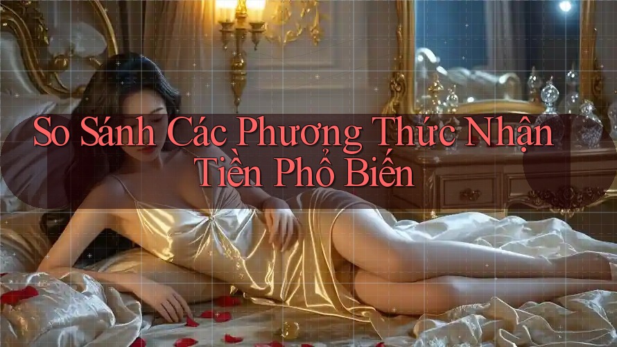 So Sánh Các Phương Thức Nhận Tiền Phổ Biến