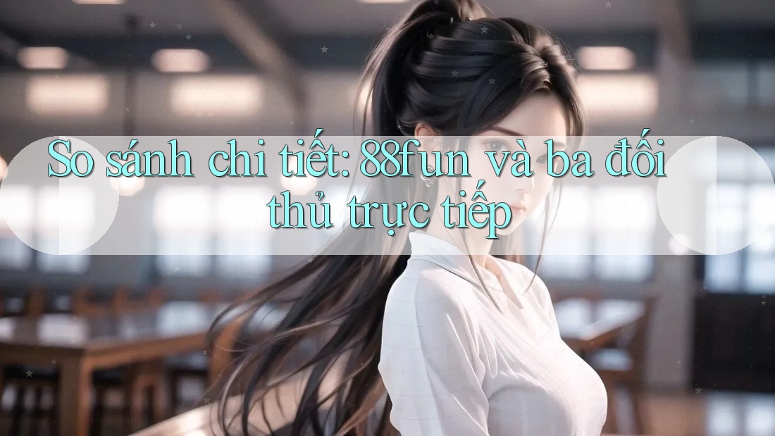 So sánh chi tiết: 88fun và ba đối thủ trực tiếp