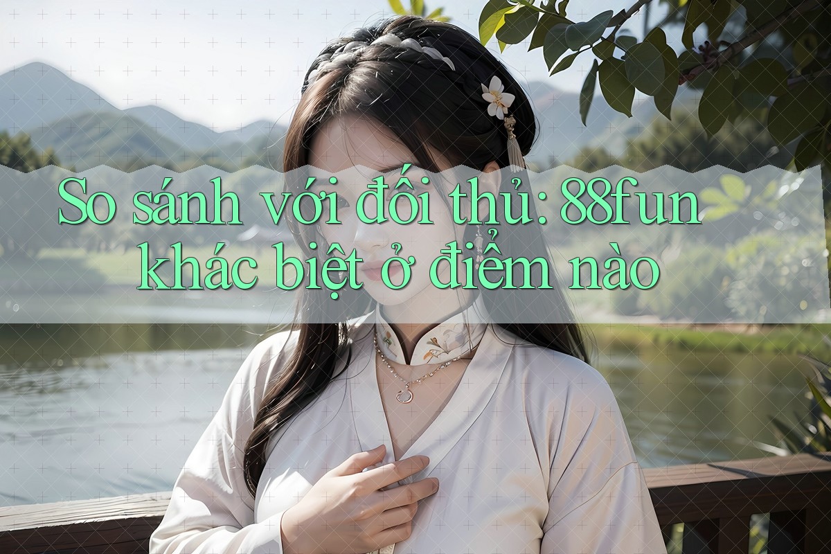 So sánh với đối thủ: 88fun khác biệt ở điểm nào